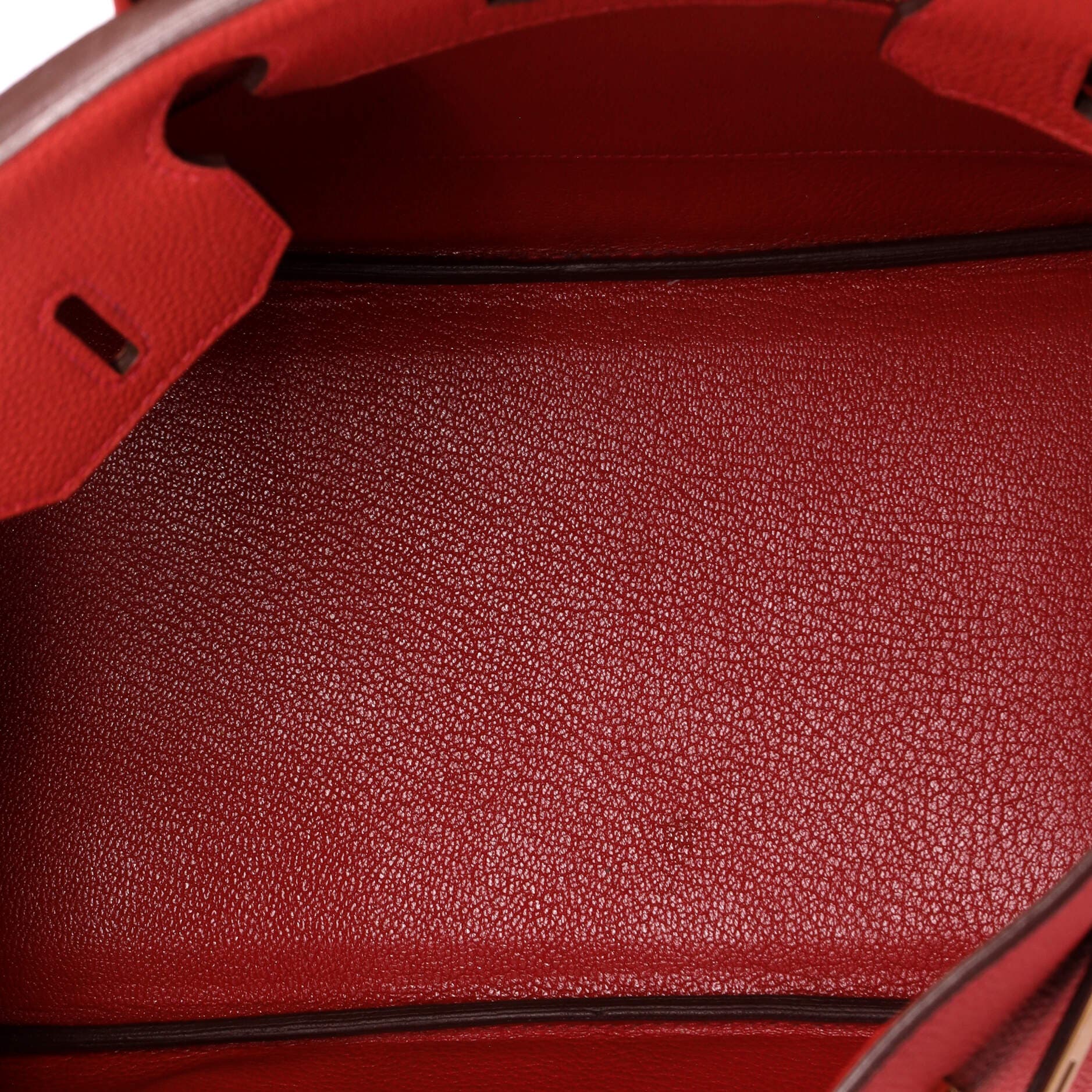 Birkin Handbag Red Togo with Gold Hardware 30, Alternate, color, Red