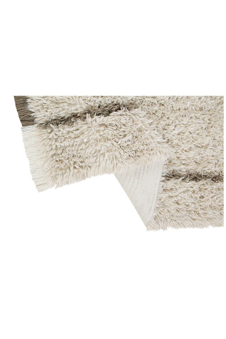 Wollable Autumn Breeze Washable Wool Rug, Alternate, color, BROWN TONES