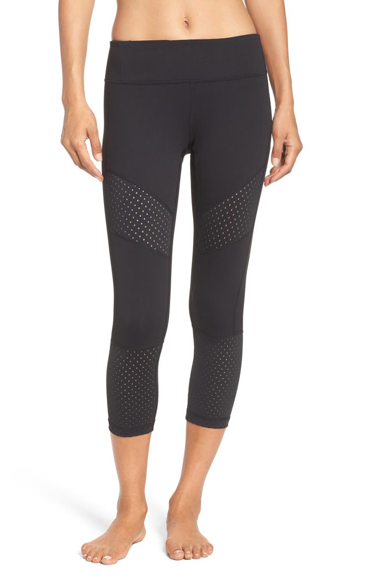 To the Max Crop Leggings, Main, color, BLACK