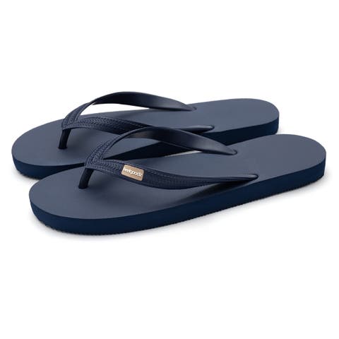 Mens Classicz Core Natural Rubber Flip Flop Thong Sandals