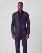 Lords of Harlech Paisley Explosion Mens Tailored Blazer