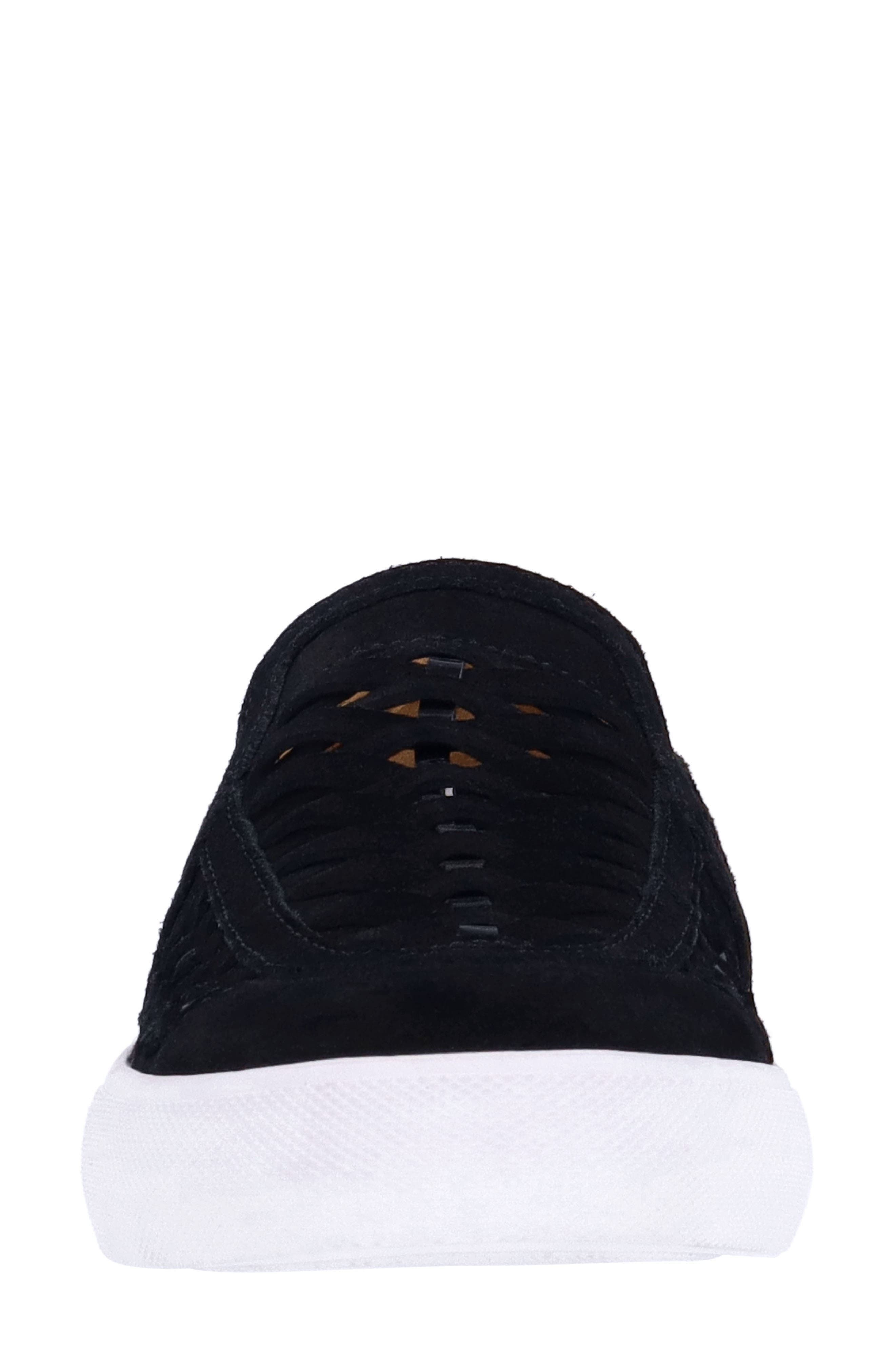 L'Amour des Pieds Karsha Skate Sneaker, Alternate, color, Black