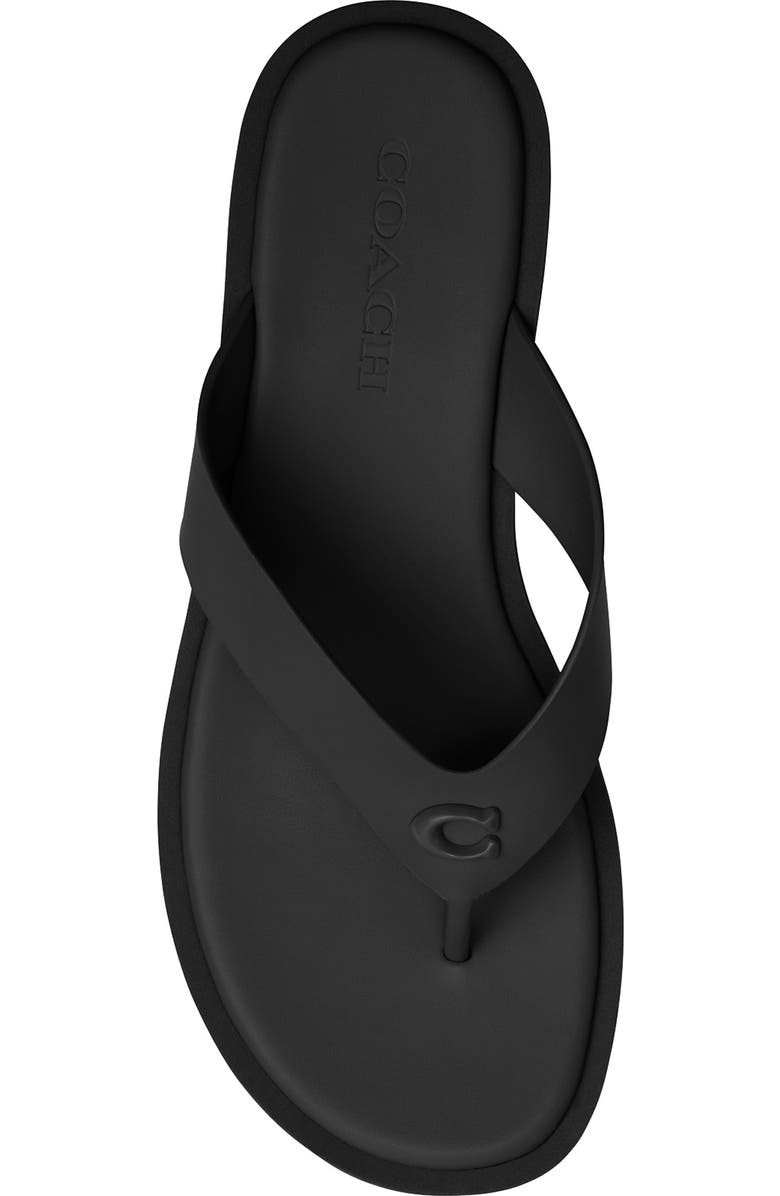 COACH Sculpted C Platform Flip Flop, Alternate, color,