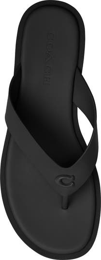 スタイリッシュ♪【COACH】Cプラットフォームフリップフロップ COACH Sculpted C Platform Flip Flop (Women) | Nordstrom