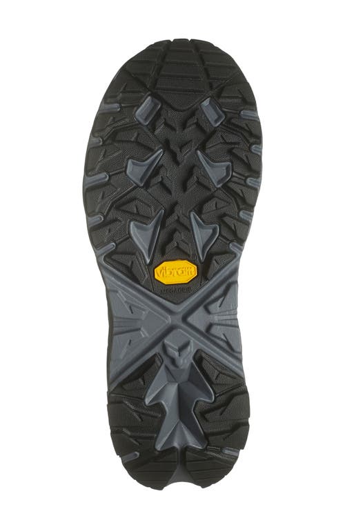 Hoka Anacapa Mid Gore-tex® Waterproof Hiking Shoe In Black/black