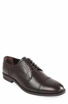 Kansas Brogue Cap Toe Derby