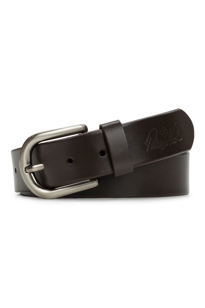Vietri Leather Belt, Main, color, MUSHROOM