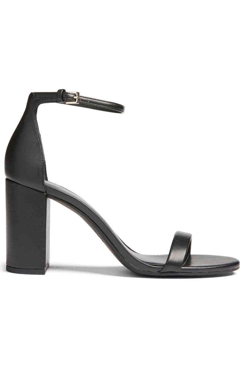 BP. Livia Ankle Strap Sandal, Alternate, color, Black
