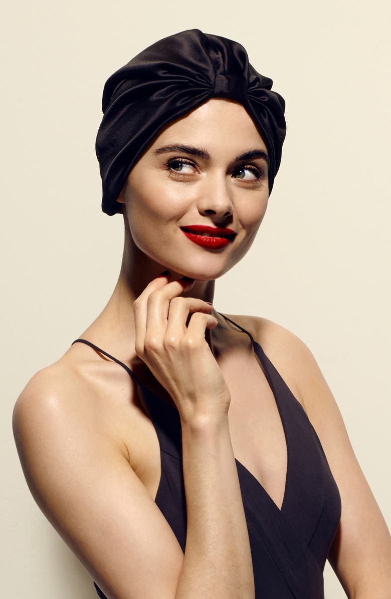 SILKE London The Eva Silk Hair Wrap, Alternate, color, 