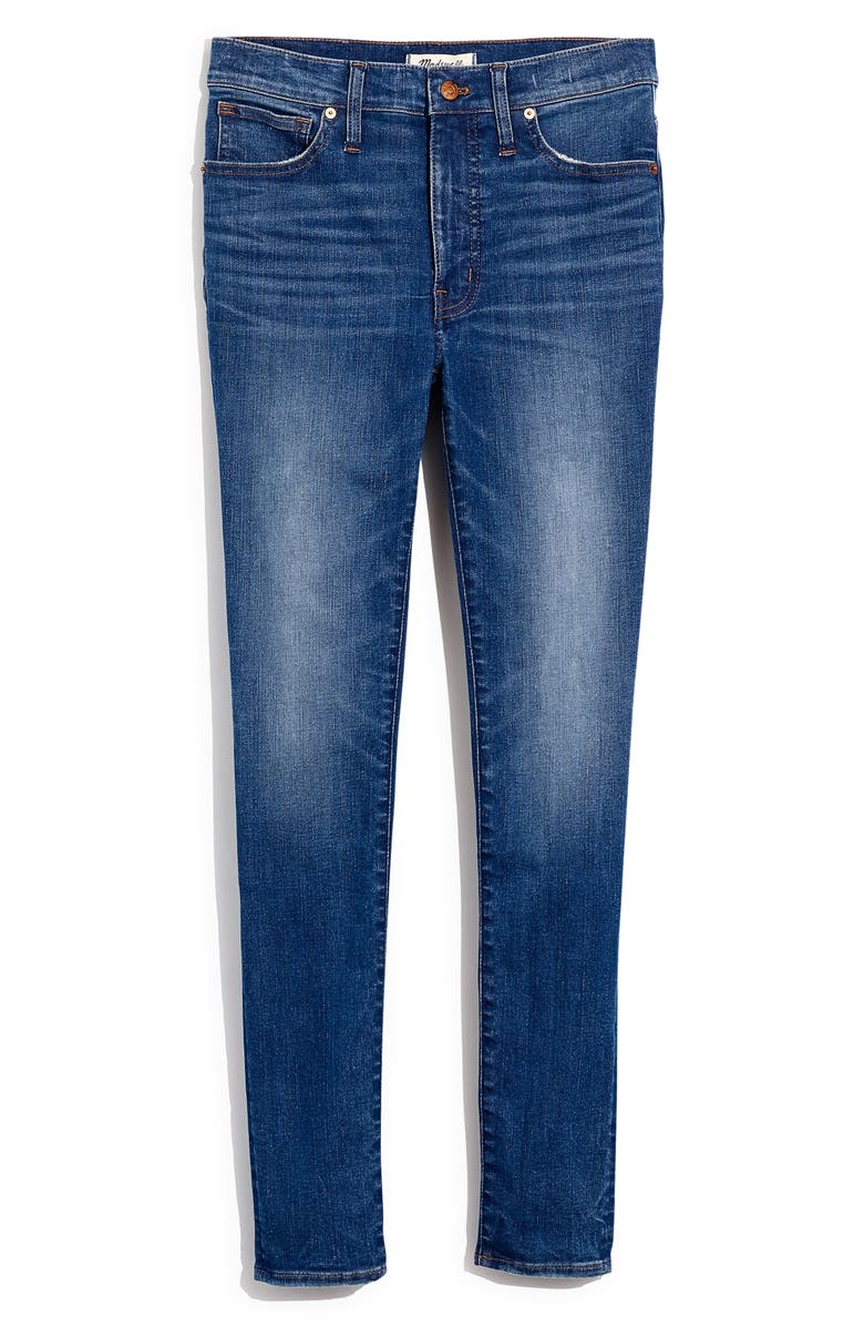 Madewell Mid Rise Skinny Jeans, Alternate, color,