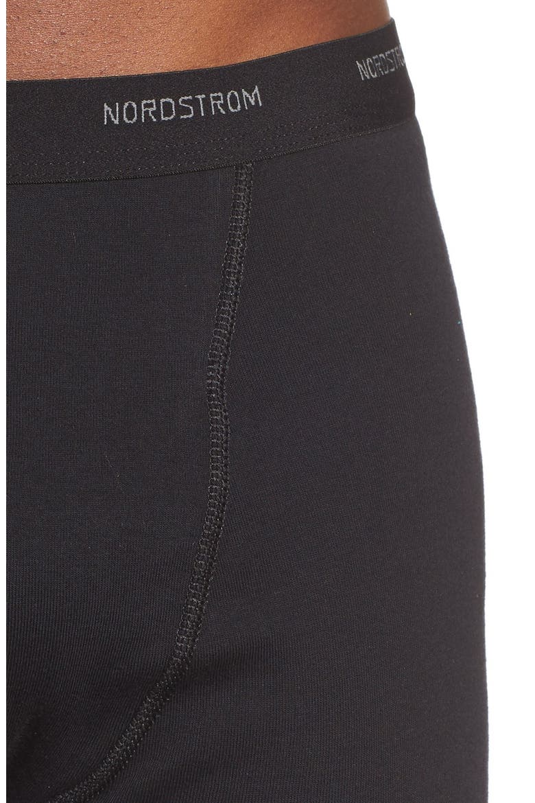 3-Pack Supima® Cotton Boxer Briefs, Alternate, color, BLACK