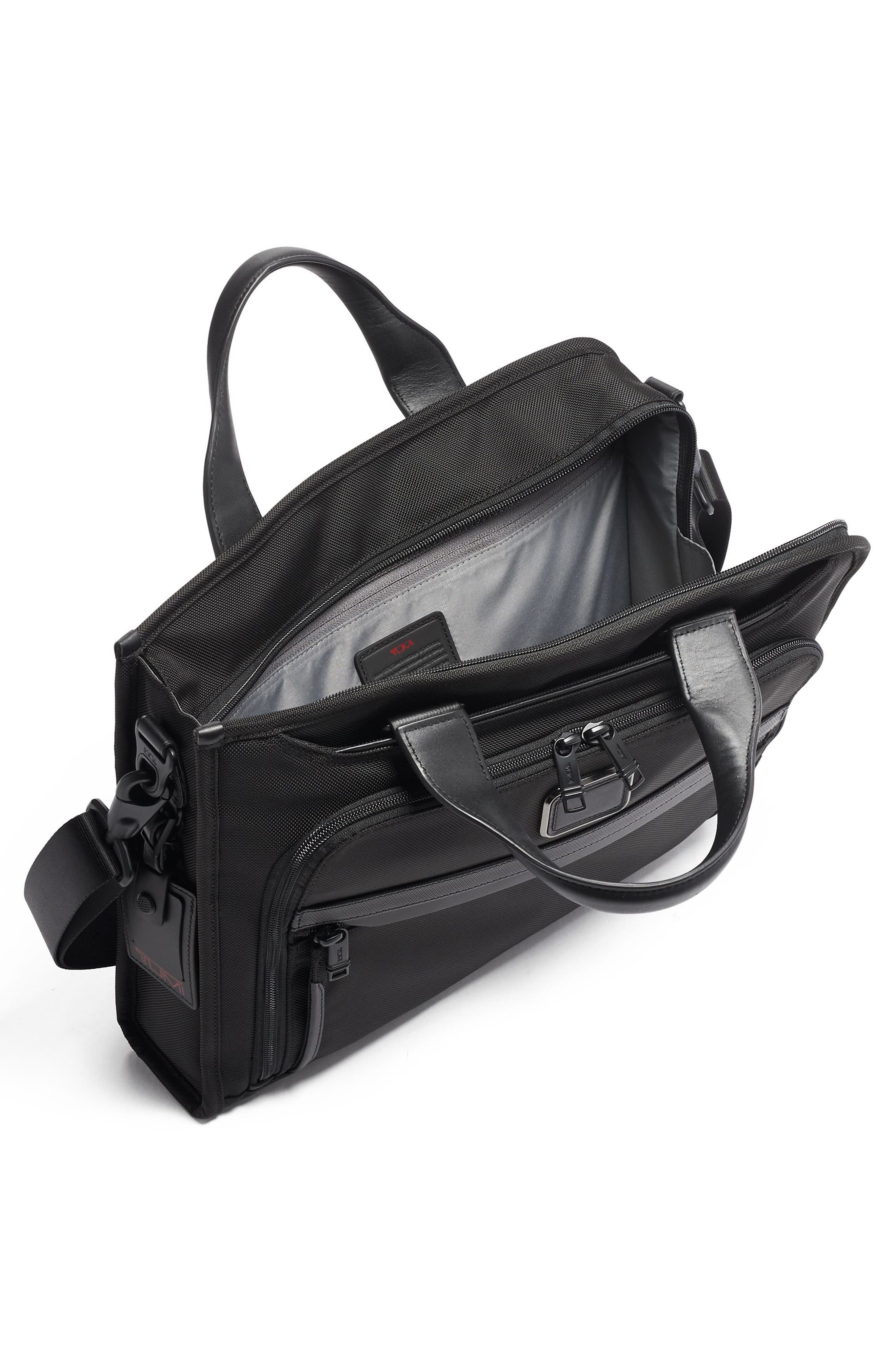 TUMI Alpha 3 Slim Deluxe Portfolio, Alternate, color, 