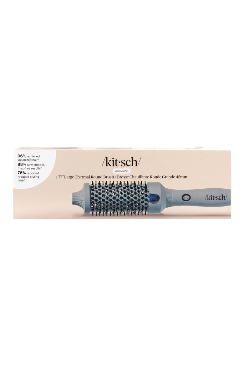 Volumizing Thermal Round Brush, Alternate, color, HAZE BLUE