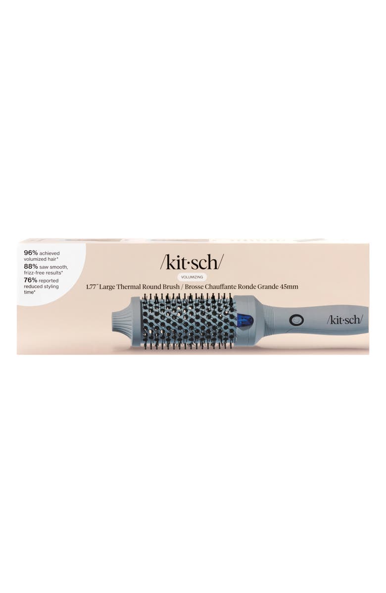 Kitsch Volumizing Thermal Round Brush, Alternate, color, Haze Blue