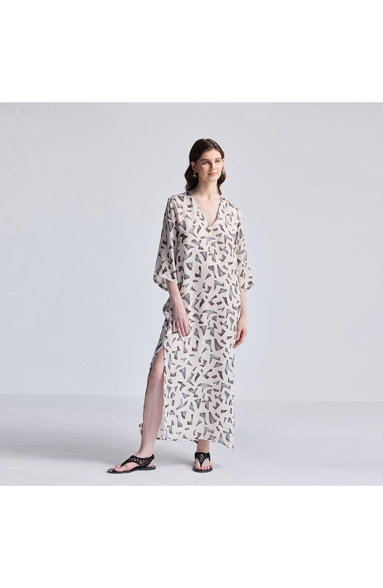 Reistor Maxi Dress with Side Slits, Alternate, color,