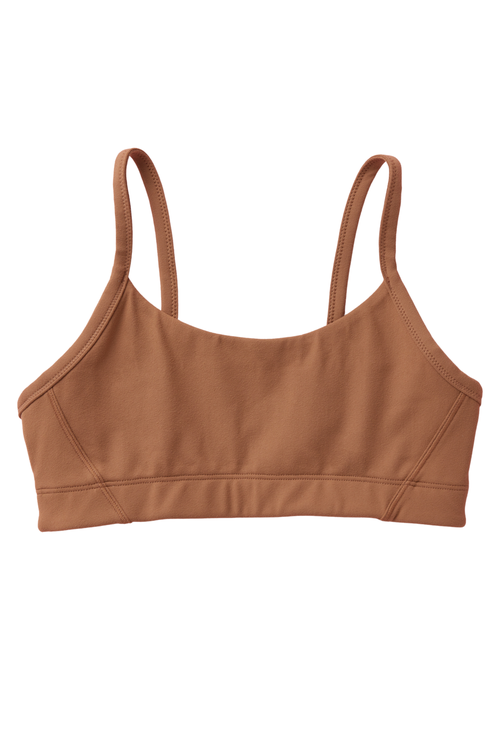 Yellowberry Sky High Impact Sports Bra in Mocha Brown at Nordstrom, Size Large A