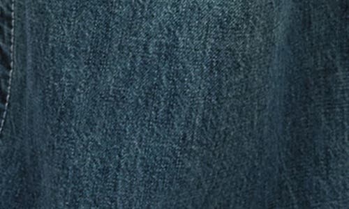 True Religion Jessie Embroidered Wide Leg Jeans In Blue