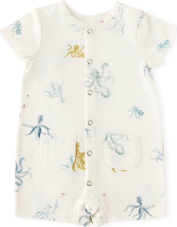 Patch Pocket Organic Cotton Romper