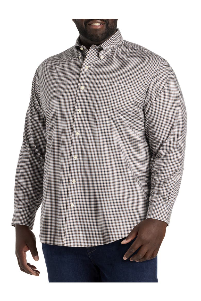 Non-Iron Gingham Sport Shirt, Alternate, color, CLASSIC GUN CHECK