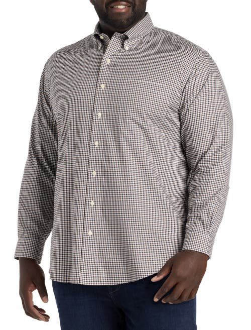 Brooks Brothers Non-iron Gingham Sport Shirt In Classic Gun Check