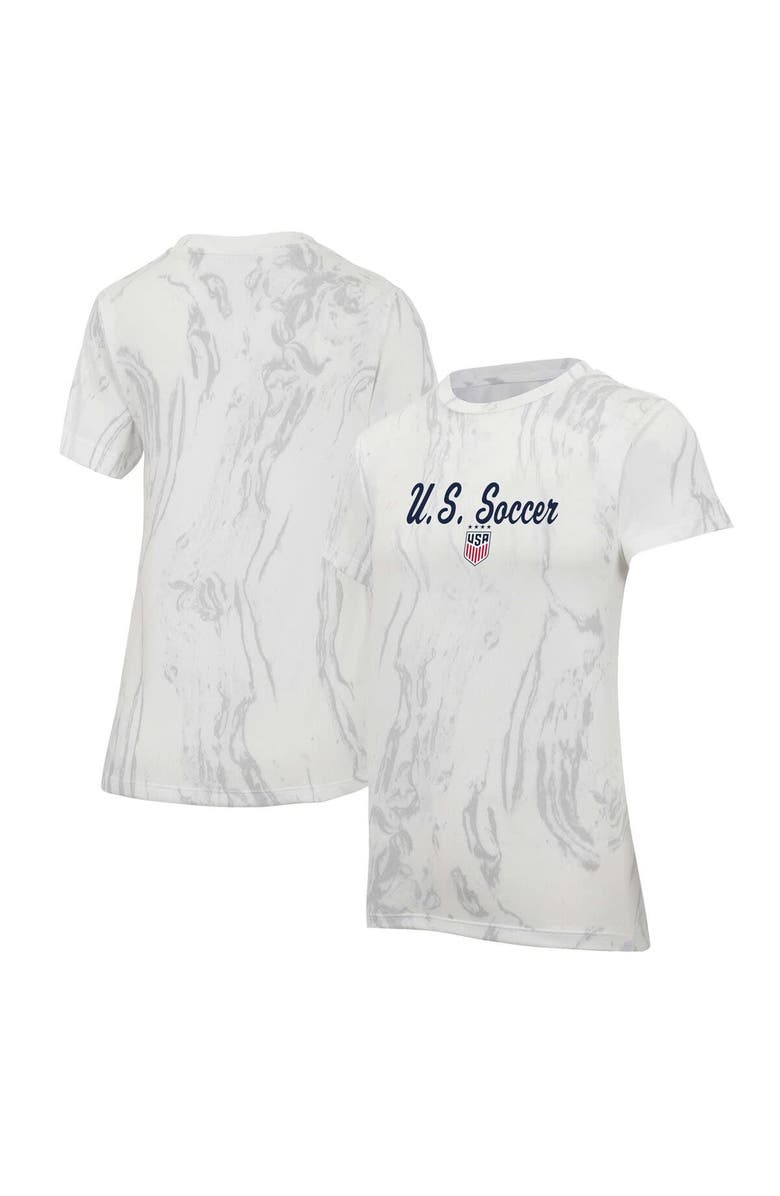 CONCEPTS SPORT Women's Concepts Sport Cream USWNT Quartz T-Shirt, Alternate, color, 