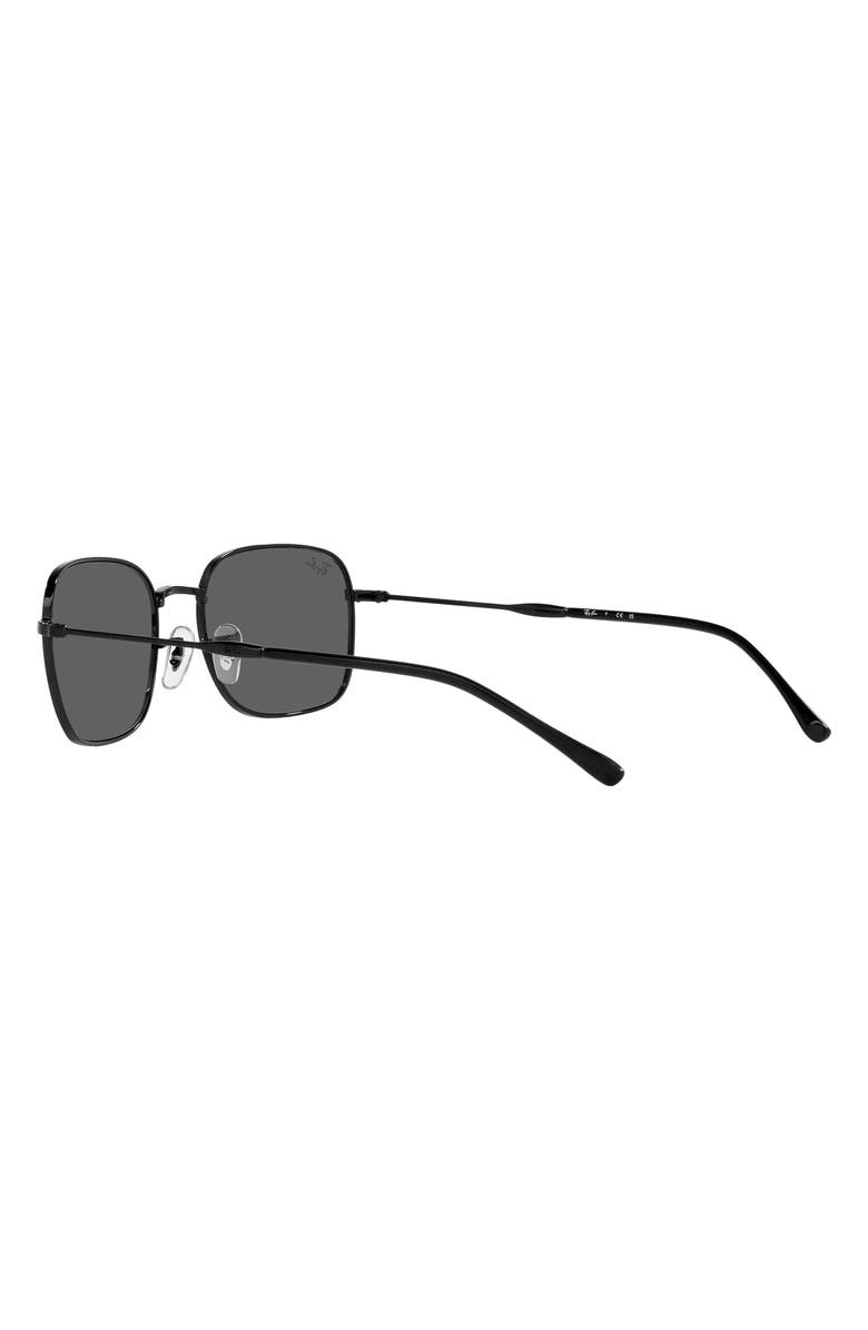 Ray-Ban 57mm Pillow Sunglasses, Alternate, color, Black