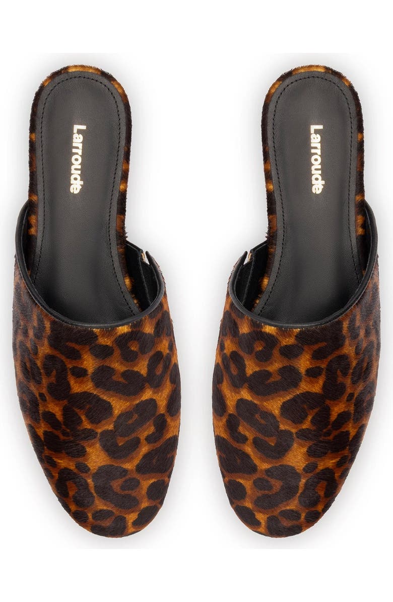 Larroudé Venice Flat Mule and Pouch Kit, Alternate, color,