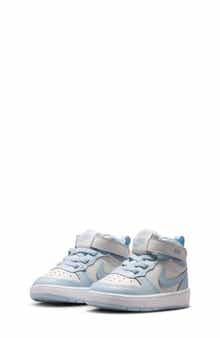 Nike Kids' Court Borough Mid 2 Sneaker