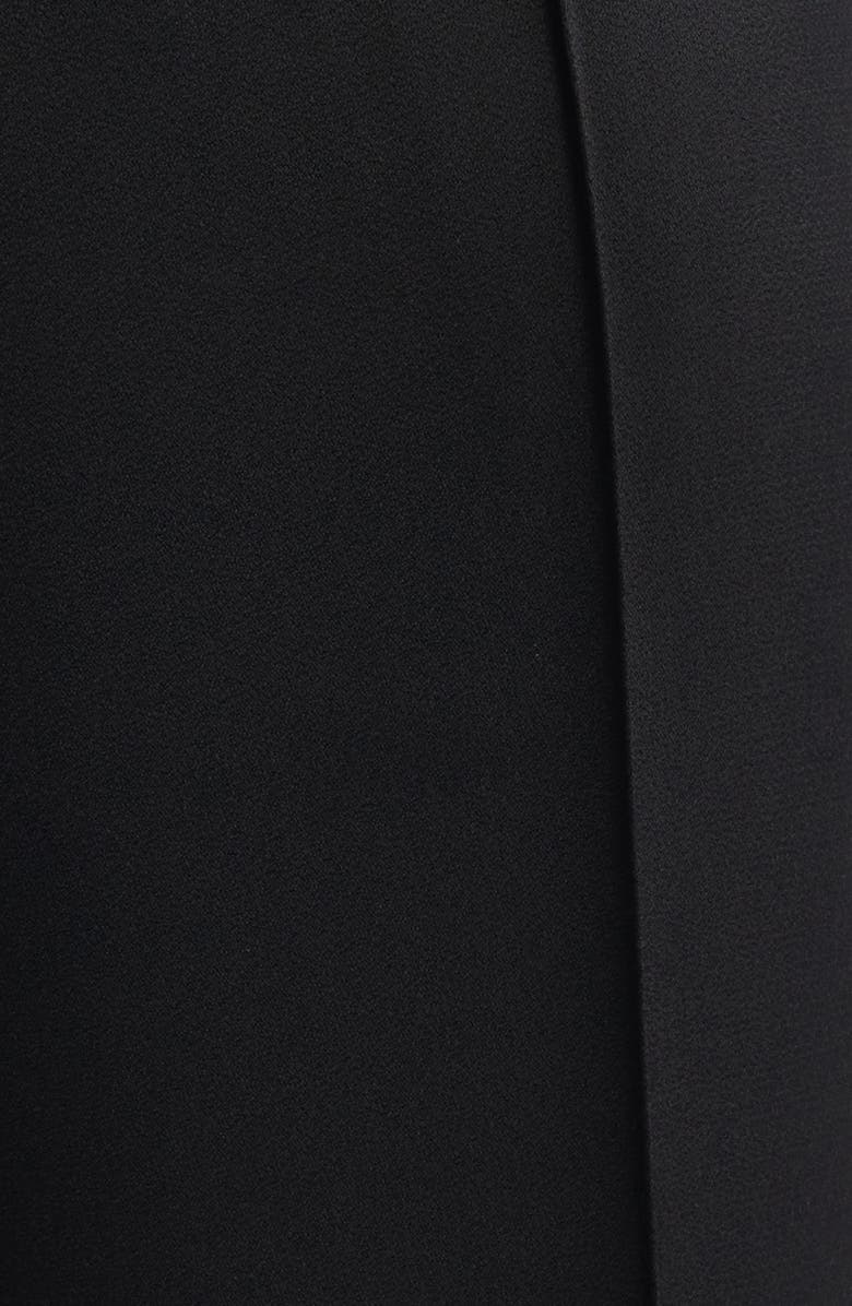 Elie Tahari The Gina Ankle Wide Leg Pants, Alternate, color, Noir