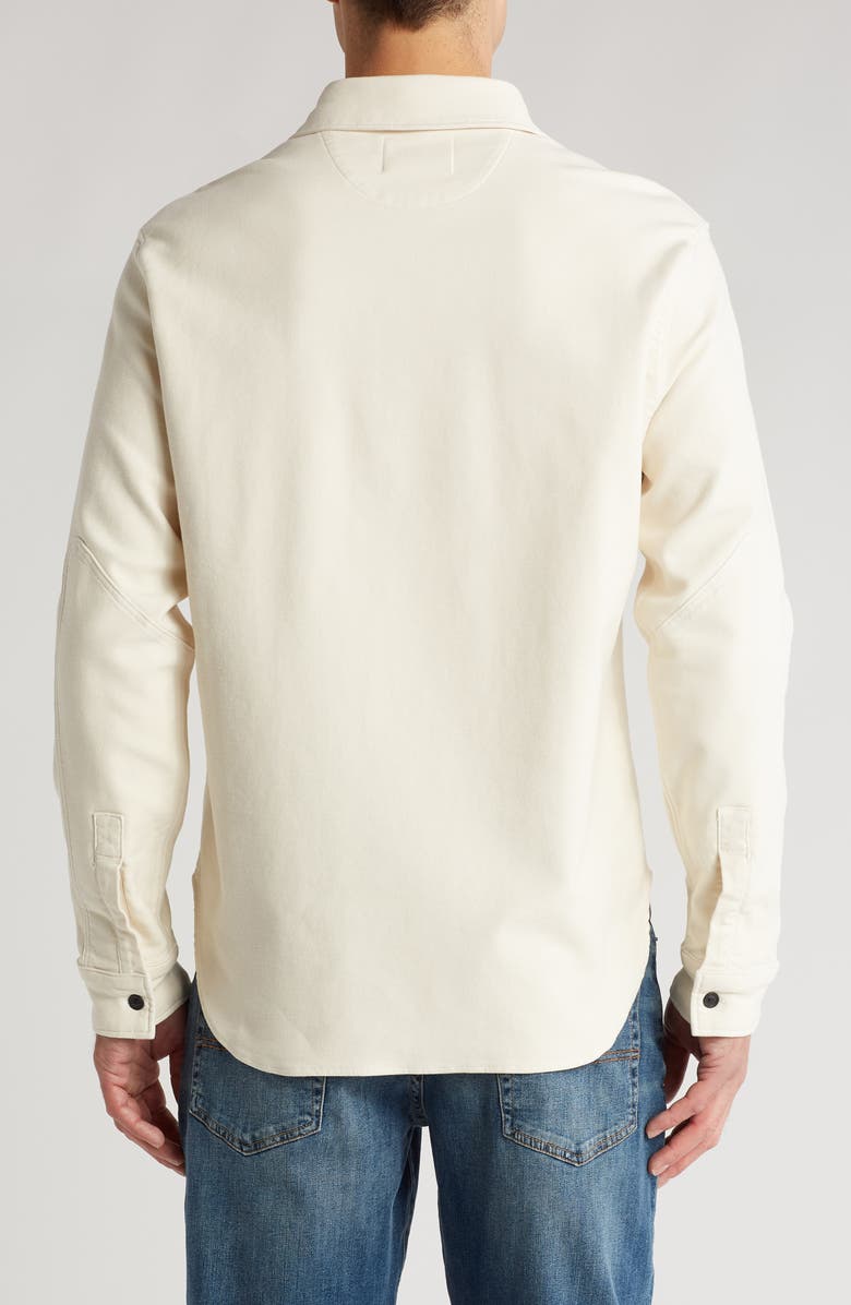 Citizens of Humanity Luca Bucket Dye Knit Button-Up Shirt, Alternate, color, Spectral