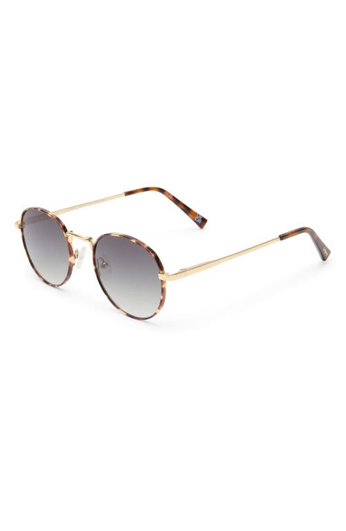 Le Specs Lost Legacy 51mm Gradient Round Sunglasses In Multi