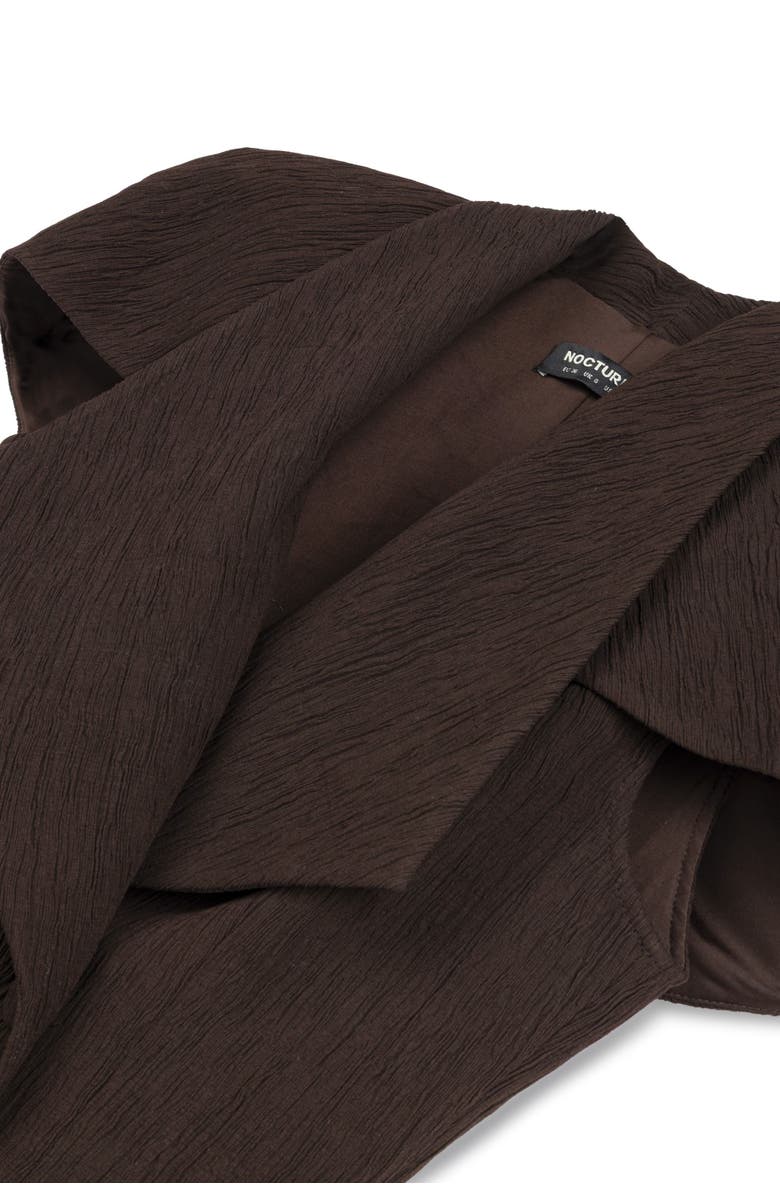 Nocturne Blue Tailored Mini Dress with Structured Bolero, Alternate, color, 