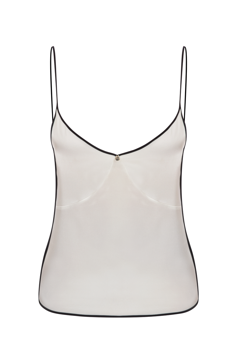 House Of Silk Silk Bridal Camisole Short Set, Alternate, color, White