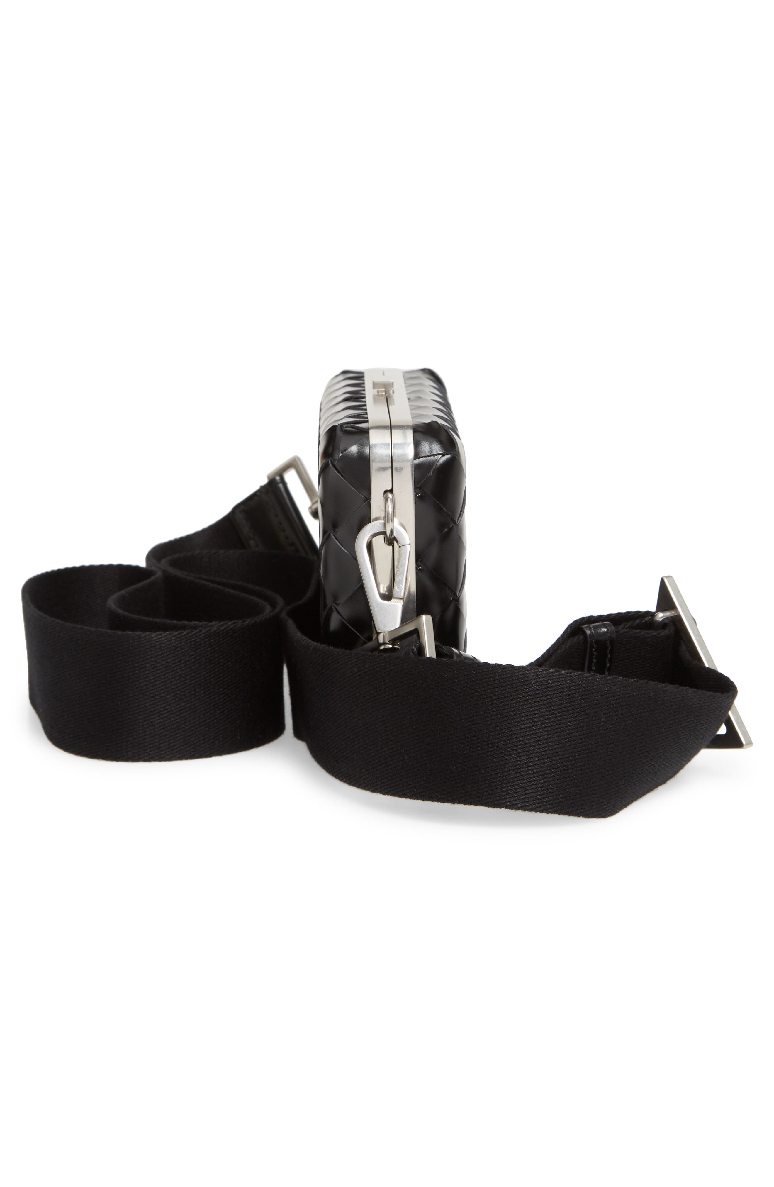 Bottega Veneta Cocco Crosshatch Leather Carrying Case, Alternate, color, 