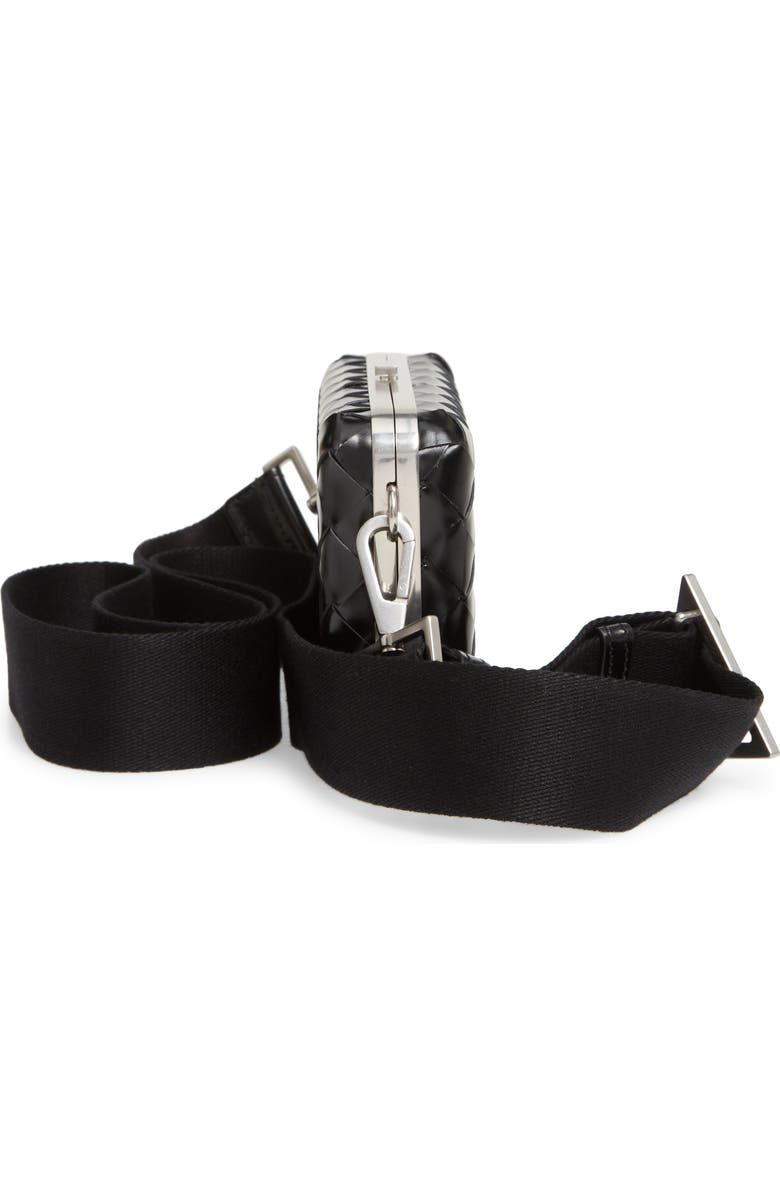 Bottega Veneta Cocco Crosshatch Leather Carrying Case, Alternate, color,