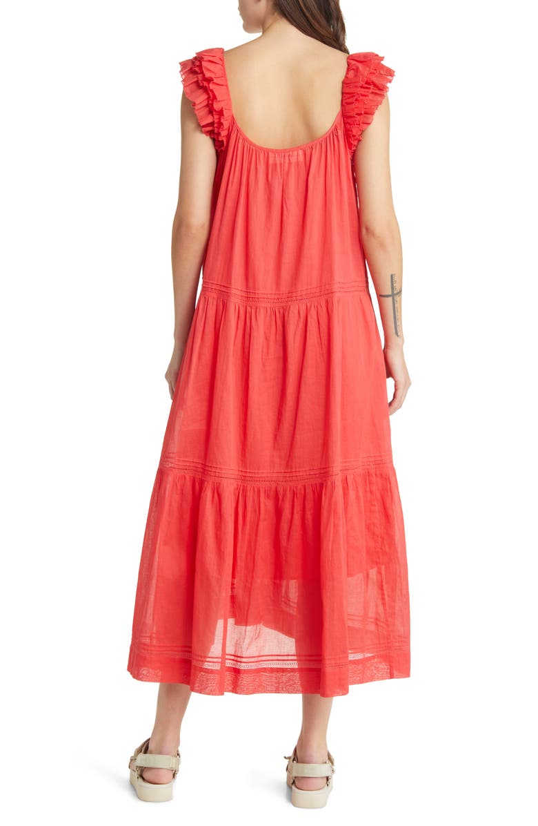 THE GREAT. The Dove Cotton Dress, Alternate, color, 