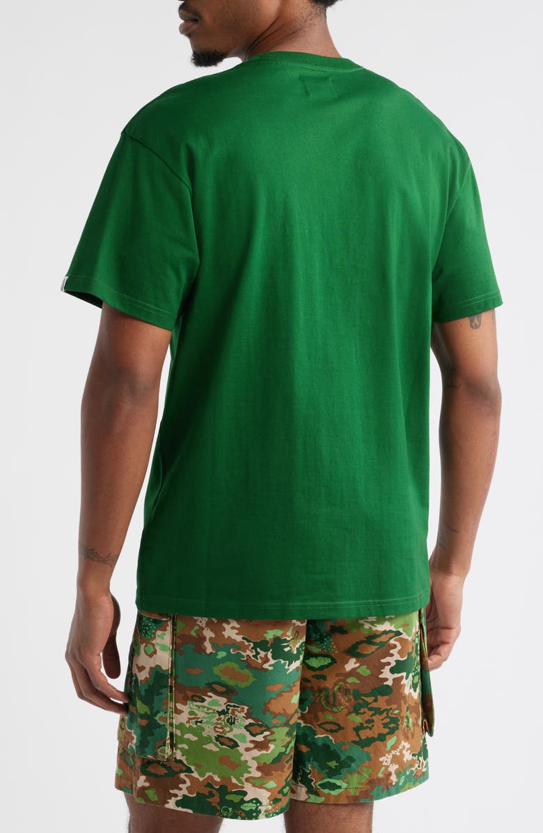 Billionaire Boys Club Small Curve Graphic T-Shirt, Alternate, color, Eden