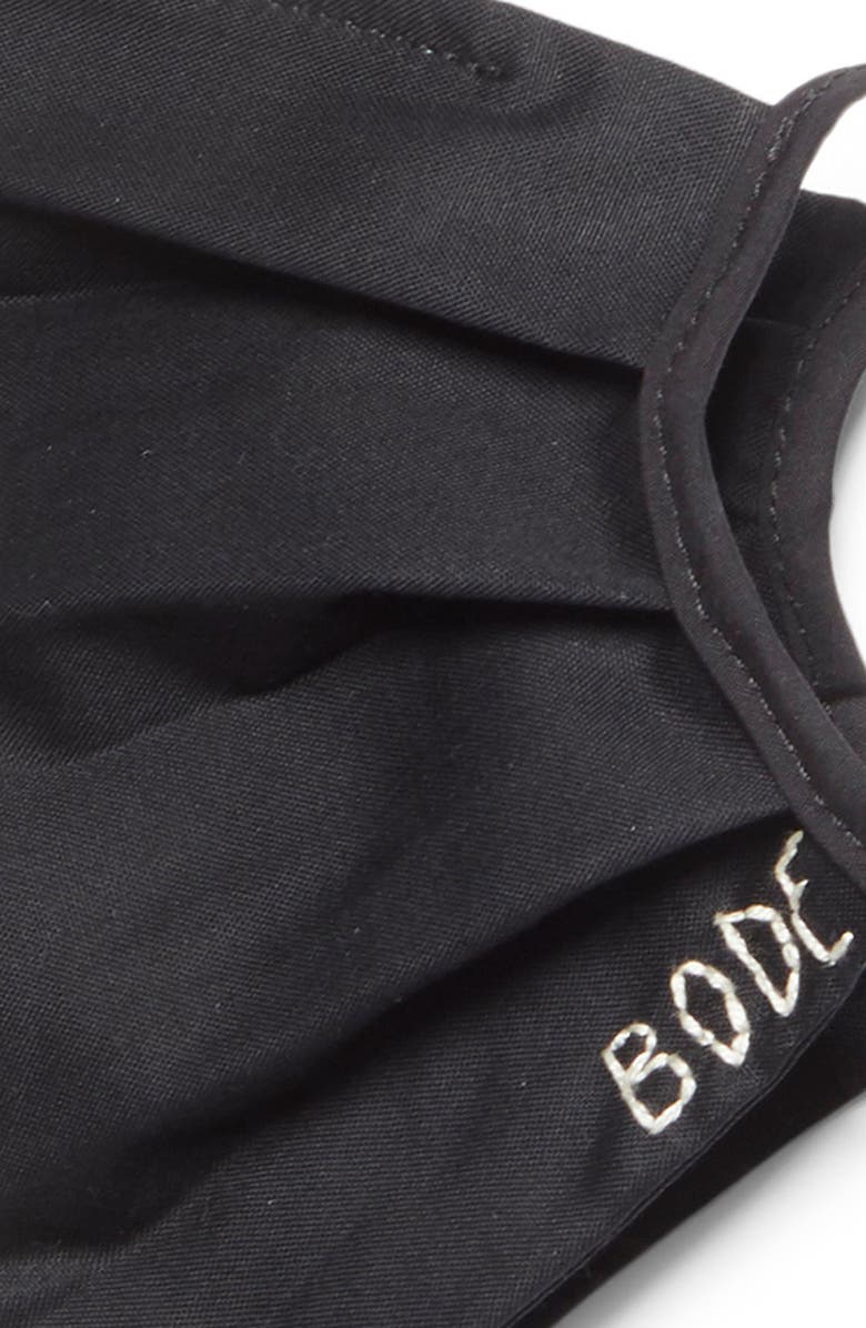 Bode x Marcus Paul Beaded Adult Pleated Face Mask, Alternate, color, 