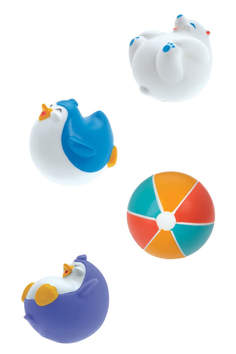 Penguin Slide Bath Playset, Alternate, color, TEAL ASSORTED