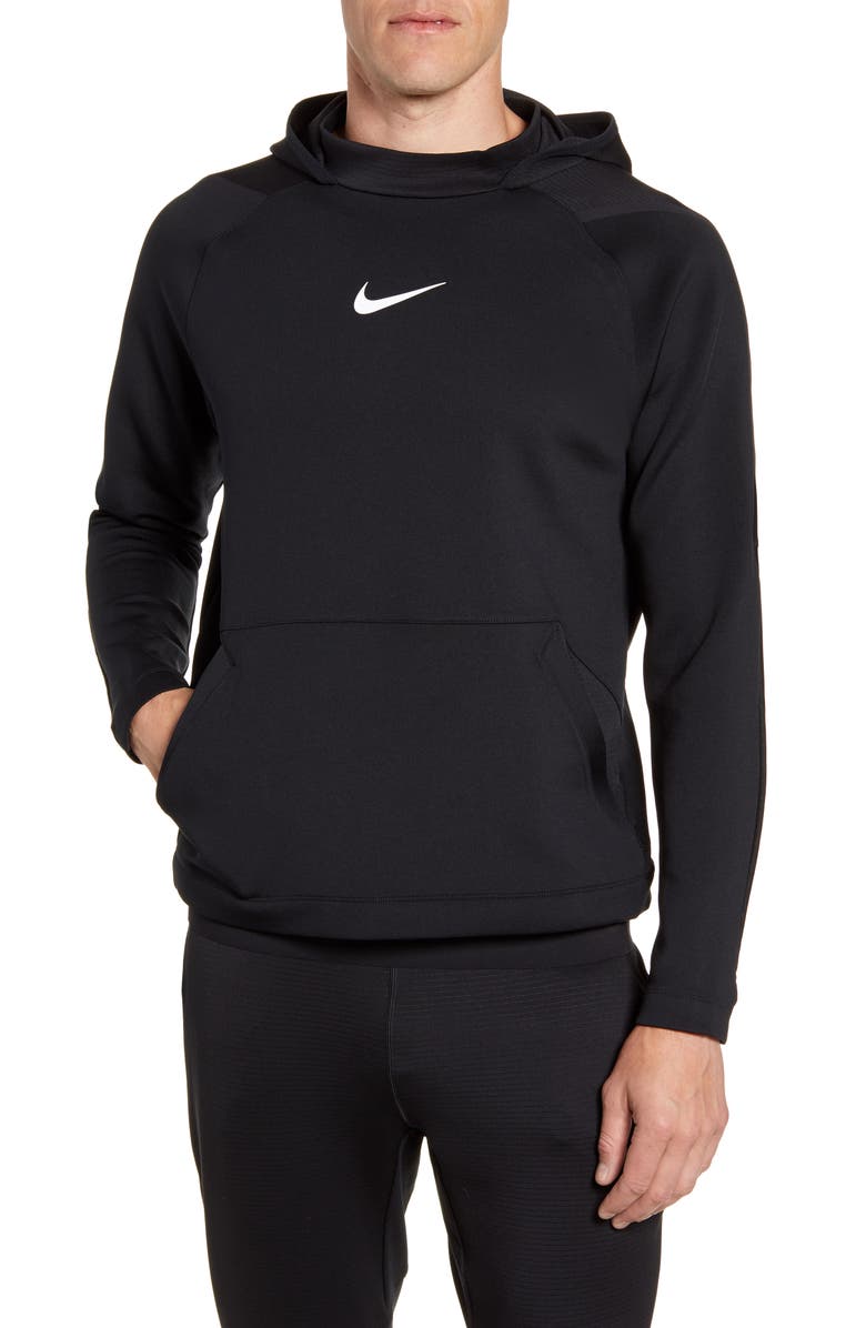 Nike Pro Dri-FIT Fleece Hoodie, Main, color,