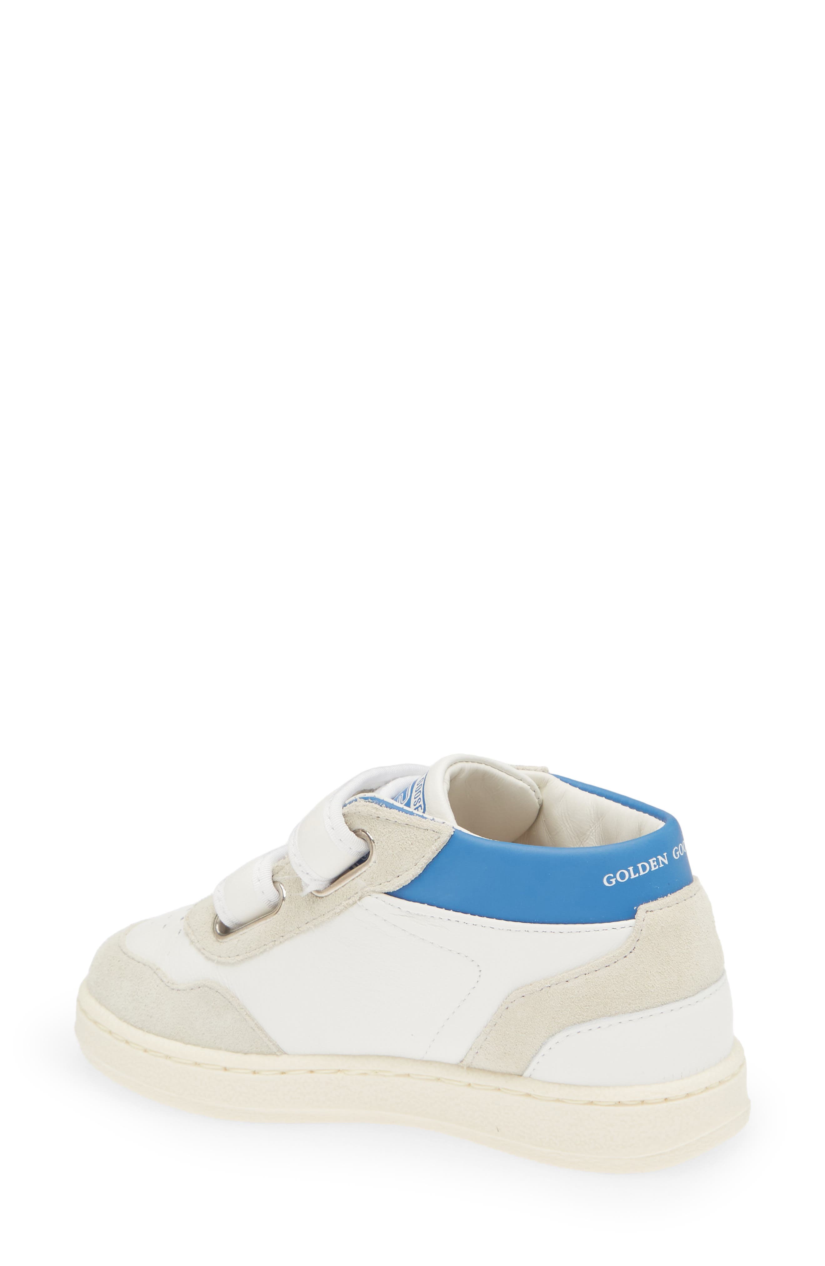 Kids' June Basket Mid Sneaker, Alternate, color, WHITE/ LIGHT GREY/ BLUETTE