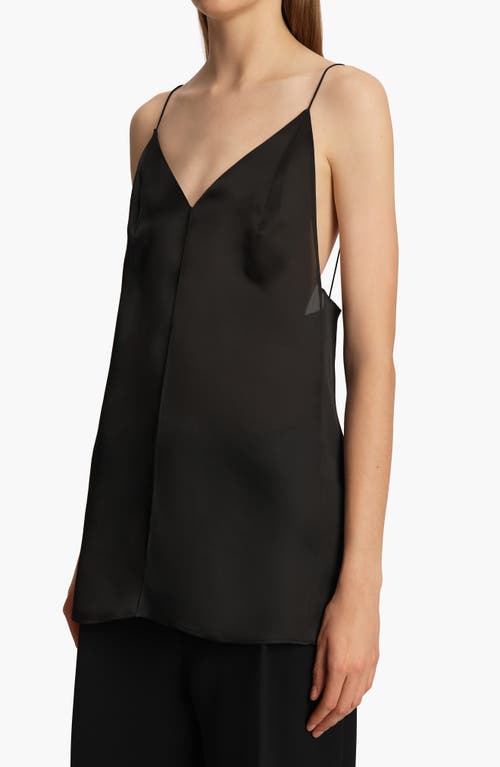 Khaite Talsie Silk Camisole In Black