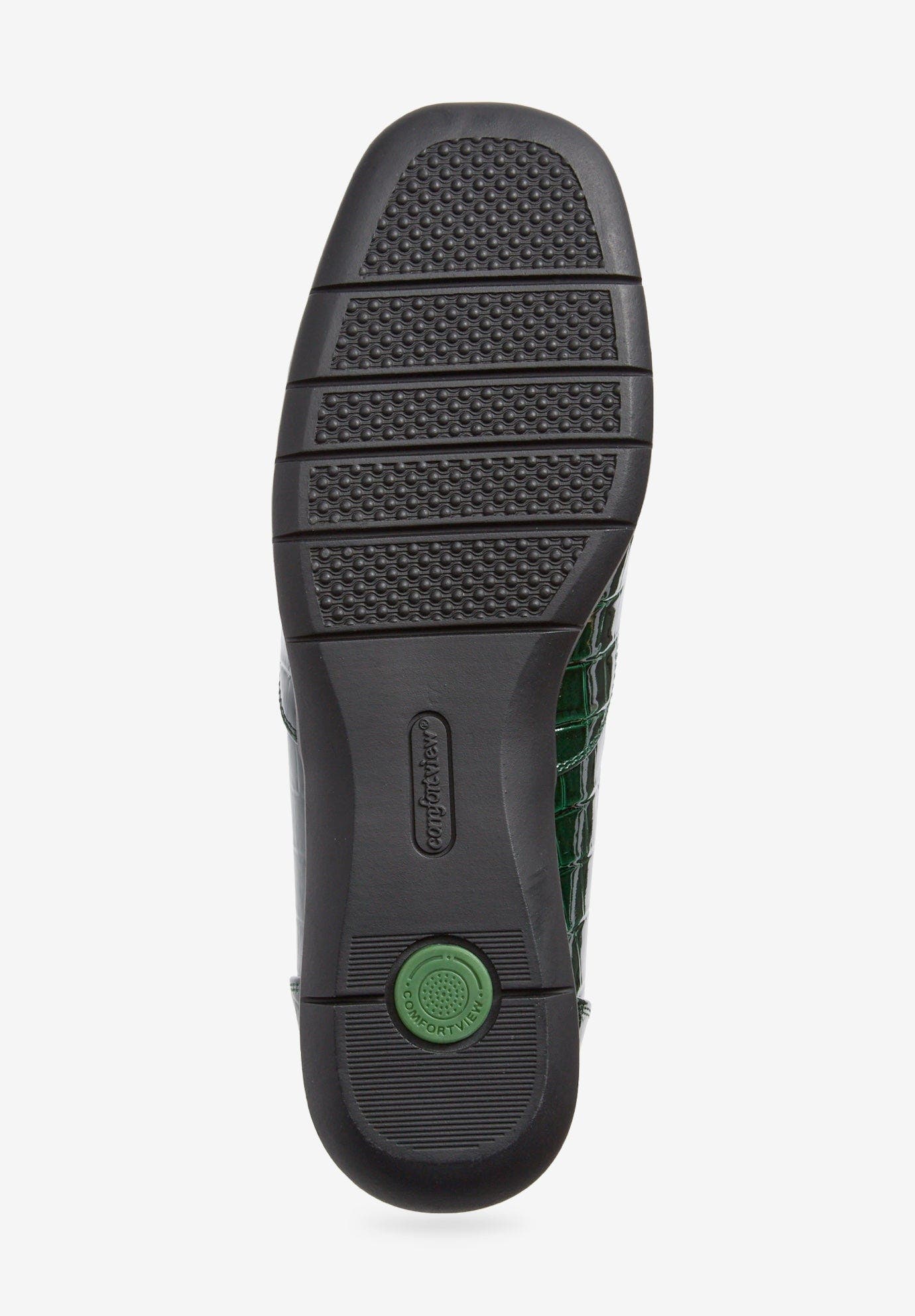 Comfortview The Leisa Slip On Flat, Alternate, color, Emerald