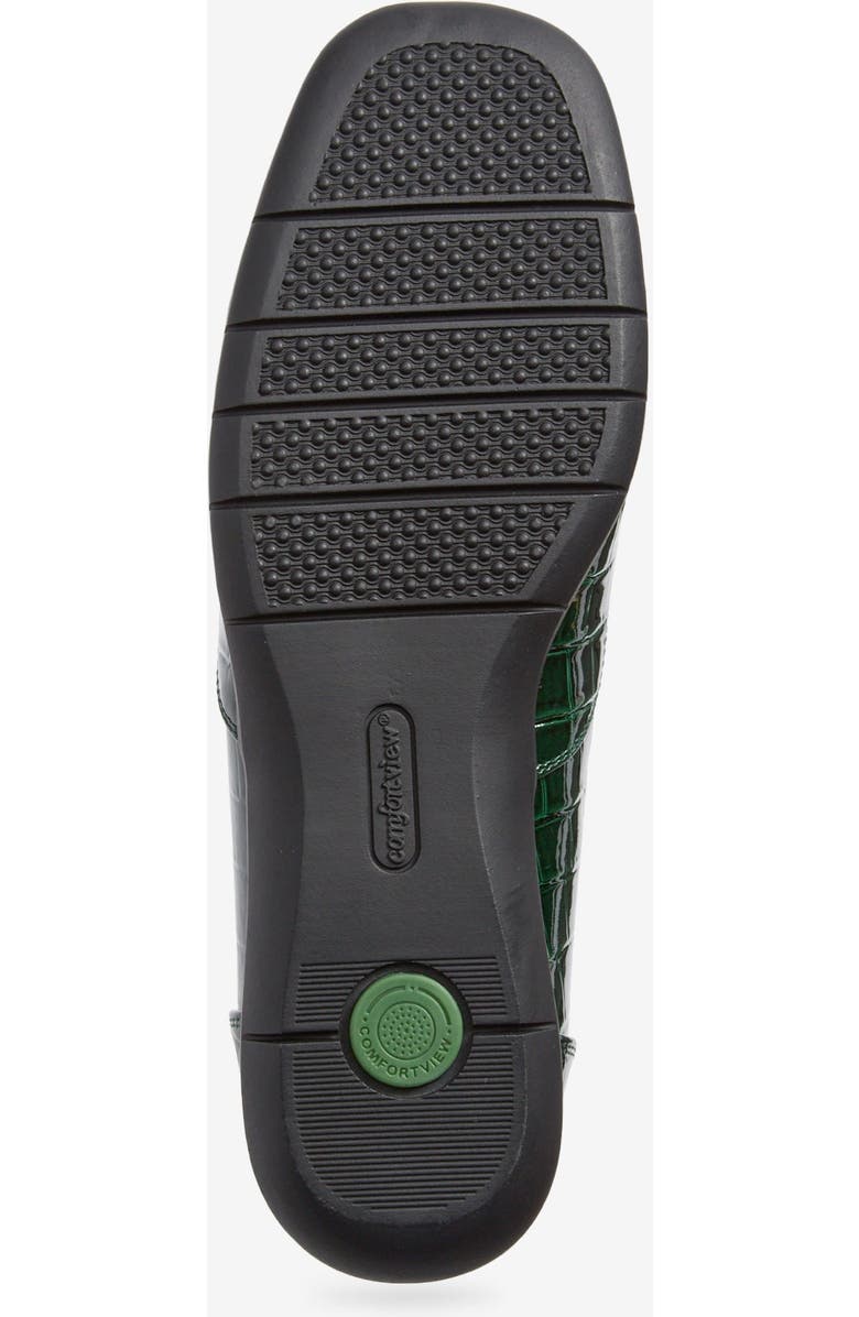 Comfortview The Leisa Slip On Flat, Alternate, color, Emerald