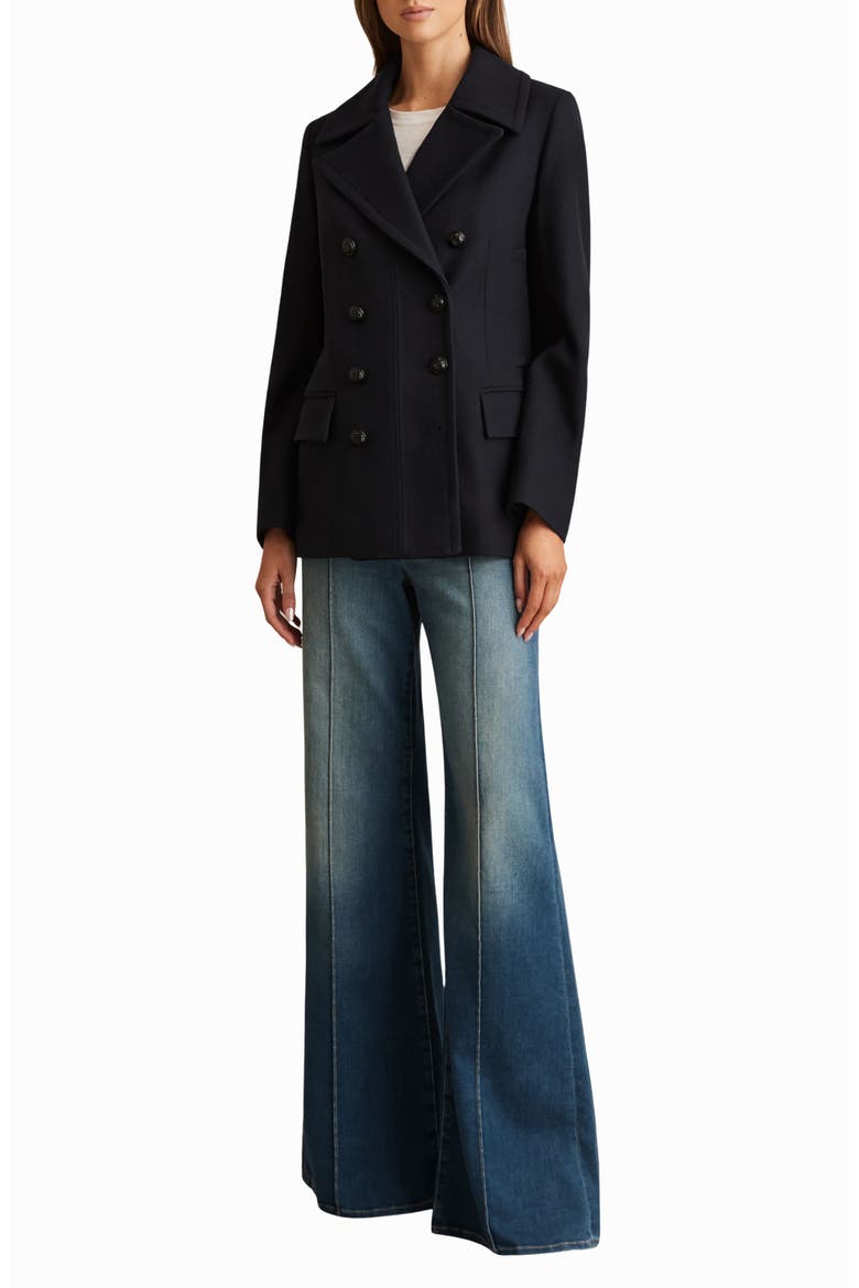 Lily Coat, Alternate, color, NAVY