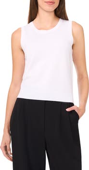 Halogen® Crewneck Sweater Tank