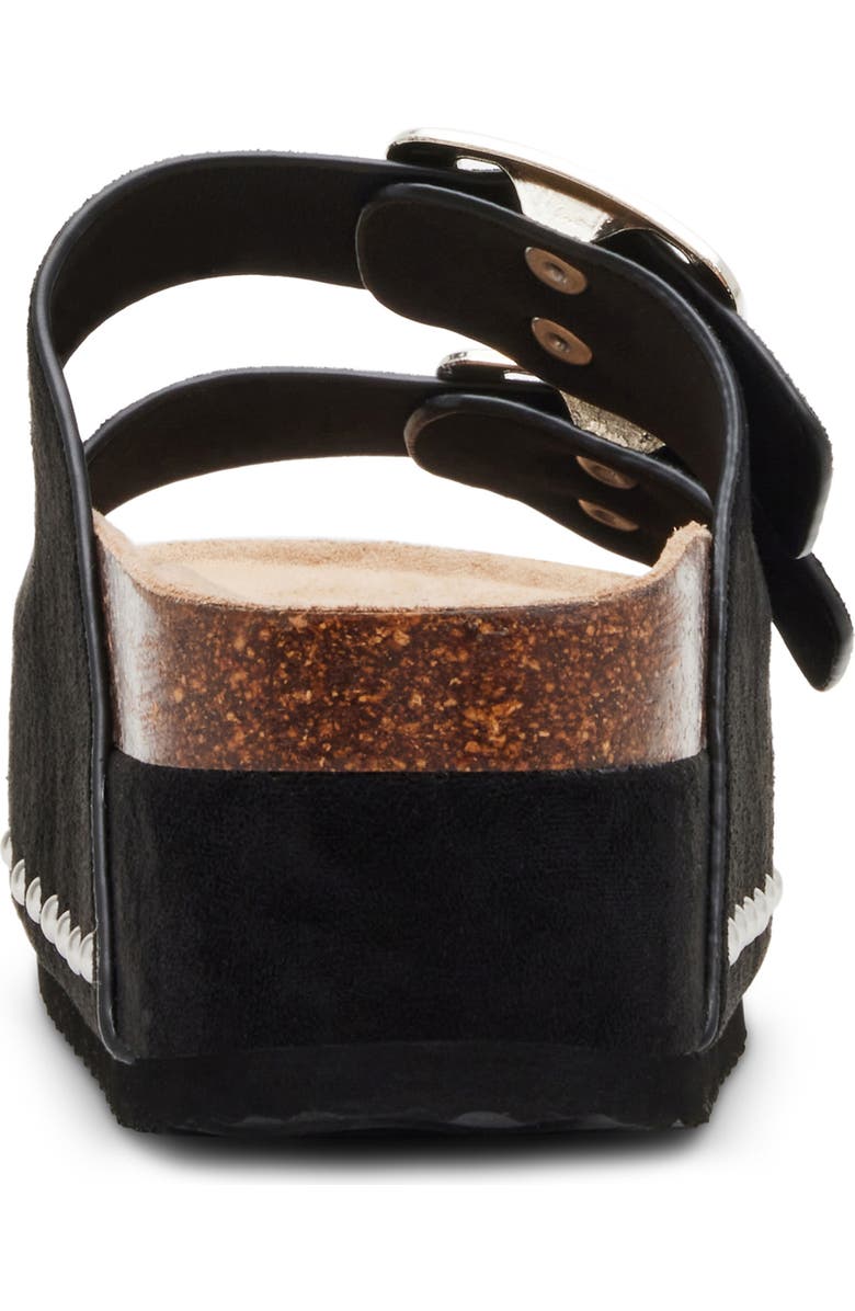 Madden Girl Babess Slide Sandal, Alternate, color, Black Fab