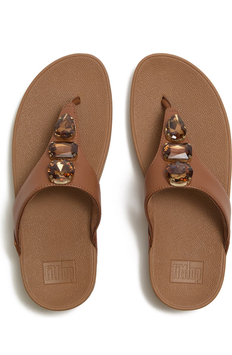 FitFlop Lulu Ultra-Jewel TP Sandal, Alternate, color,