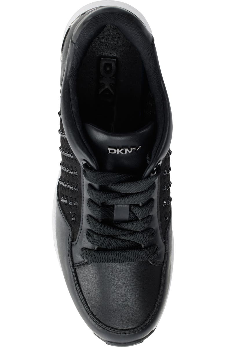 DKNY Kalinda Rhinestone Wedge Sneaker, Alternate, color,