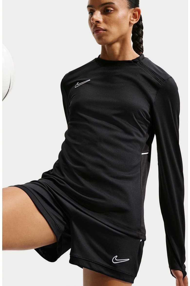 Academy Dri-FIT Top, Alternate, color, 010 010 BLACK/BLACK/WHITE/WHITE